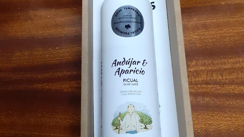 AOVE personalizado botella premium