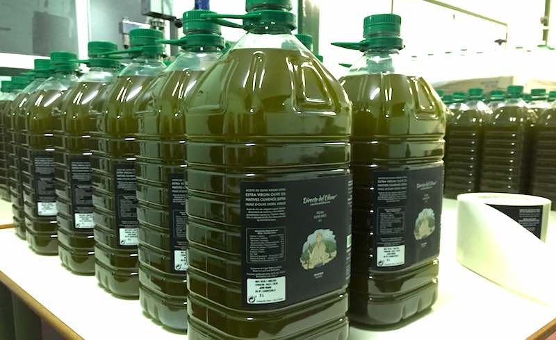 Aceite de oliva verde sin filtrar 5 litros